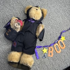 Rare Boyd’s Bear Boo Halloween Danbury Mint Complete In Box  picture