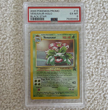 PSA 6 2000 Pokemon Venusaur Holo WotC Black Star Promo #13 English picture