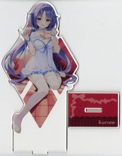 Kurone-chan Acrylic Stand Nightwear 7.9in Japan Used Japan picture