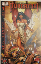 Purgatori: God Hunter #1 Chaos Comics April 2002  Awesome Bad Girl  Art NM + picture