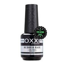 OXXI Professional 1X15ml Rubber Base Gel Nail 0.5 Fl Oz (Pack of 1), Black picture