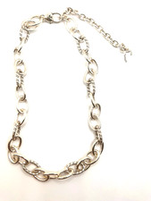 Brighton Oval Links Necklace NWcut tag picture