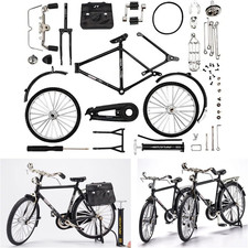 2025 New 51 Pcs DIY Retro Bicycle Model Ornament for Kids, Creative 1:10 Simulat picture