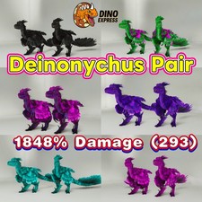1848%(293) Melee Deinonychus Pair ARK🦕 Survival Ascended ASA PVE PC/XBOX/PS picture