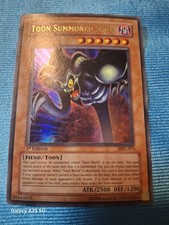 2002 YU-GI-OH MAGIC RULER 1ST EDITION #MRL-073 TOON SUMMONED SKULL ULTRA RARE picture