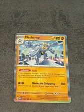 Machamp 068/165 Rare 151 Pokemon Holo Near Mint picture