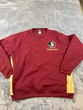 Florida State Seminoles FSU Knights Apparel Pullover Windbreaker Jacket L/G picture