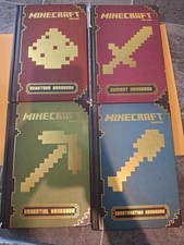Minecraft Handbook Series of 4 Books by Mojang Hardcover picture