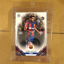 Topps 2023-24 UEFA Club Competitions Lamine Yamal #64 RC Base FC Barcelona picture