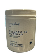 Cellergize Morning by LifeWave  Daily Energy Formula 390g -- Exp 07/2027 picture