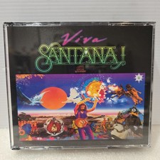 SANTANA Viva Santana  Santana (2 CD Set) 1988 2 Discs Sony Very Good Condition  picture