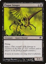 2010 Magic: The Gathering: SOM - Plague Stinger (#75, C, Lightly Played) picture