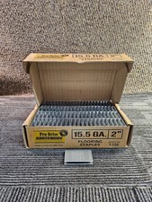 (QTY 7,720) Pro-Drive FS-200-7720 Fasteners 15.5-Gauge Hardwood Flooring Staples picture