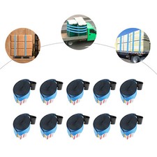 10Pcs 4 inch x 30ft Winch Straps Flat Hook Flatbed Truck Trailer Tie Down Strap picture