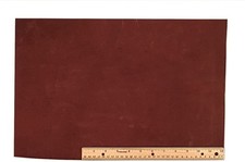 ELW Suede Lace Leather 2-4 oz. (1.4-2mm) Medium Brown Cowhide 12
