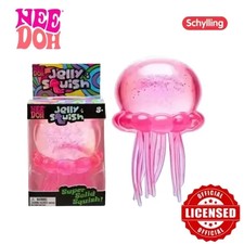 Needoh Fuzz Ball Jellyfish Squishy Toy Random Color Soft Stress Relief Sensory picture