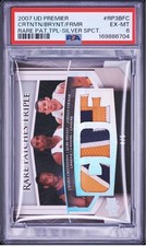 Upper Deck 2007-08 UD Premier Kobe Bryant Farmar Critt. /5 POP 2 HIGHEST GRADED picture