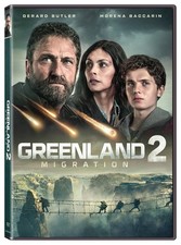 Lionsgate Greenland 2 Migration DVD Movie, Action Thriller, PG-13, English picture
