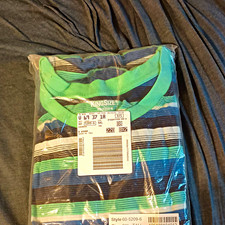 KingSize Men's Striped Crew Neck Short Sleeve T-Shirt Big & Tall 9XLT  picture