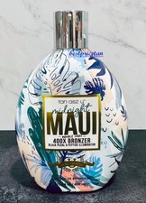 Tan Asz U MIDNIGHT MAUI Double Shot 400X Bronzer Tanning Lotion - 13.5 oz picture