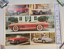 Vintage 1983 Mercedes-Benz Concours Series POSTER 19 x 25