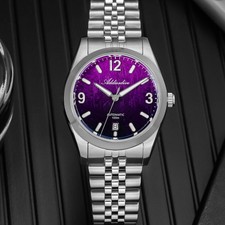 Addiesdive Luxury Automatic 39mm (AD2547) - Purple picture