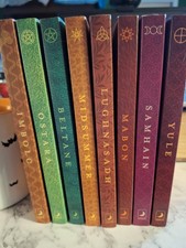 Llewellyn's Sabbat Essentials Set Of  8 Books Paperback. Ritual, Recipes & Lore picture