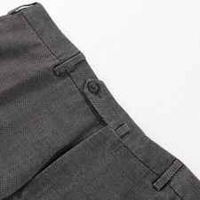 Incotex NWT Dress Pants Size 52 36 US In Tonal Gray 100% Wool picture