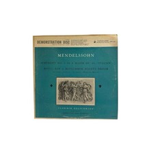 Mendelssohn Vladimir Golschmann Symphony No. 4  Midsummer’s Night Dream LP 33RPM picture