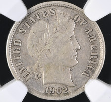 1902-S Barber Dime NGC XF-40 picture