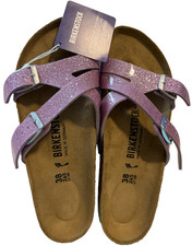 Birkenstock Yao Balance II Slide Sandals Cosmic Sparkle Lavender Women  US 7 New picture