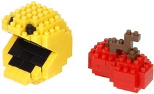 Nanoblock - Pac-Man - Character Collection - Pac-Man & Cherry Building Kit [New picture