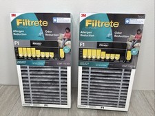 3M Filtrete Allergen Reduction Room Air Purifier Filter F1 LOT OF 2 Sealed picture