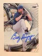 2016 Topps High Tek Tidal Diffractor Auto #HTBW Billy Wagner On-Card Auto HOF picture