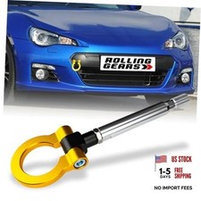 Gold Racing Tow Hook for 2015–2021 WRX, 2013–2021 FR-S GT86 BRZ – Gold picture