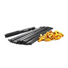 MXCHAMP Black Stainless Spoke & Multiple Color Nipple Kits for Husqvarna TC FE picture