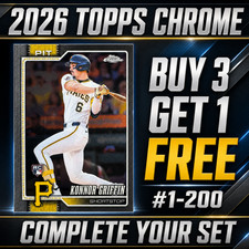 2026 Topps Chrome Baseball Base Singles #1-200 You Pick Complete Your Set picture