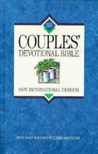 NIV Couples Devotional Bible: New International Version - Hardcover - GOOD picture
