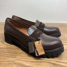 Astoria Julia Bo Richmond Loafers In Dark Brown Women's EU 40 US 9 Derby Preppy picture