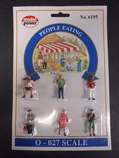 Model Power O Scale People Eating Pack (6 Figures) - MP6195 picture