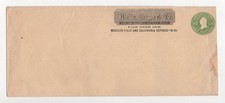 US 1864 SCOTT #U72A ENTIRE THIRTY CENTS WELLS FARGO POSTAL COVER picture