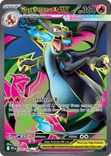 Mega Charizard X ex - 109/094 - Pokemon Phantasmal Flames Ultra Rare NM picture