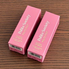 x2 Polite Society - Polite Pout, Glossy Lip Balm, Sample Size, 0.16 oz/5 g picture