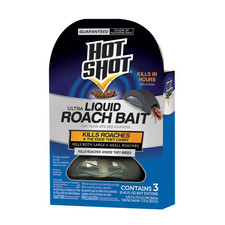 3 Pack Hot Shot Liquid Roach Bait Roach Killer each 3 Count Indoor Pest Control picture