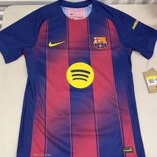 NEW Size SM 25/26 FC Barcelona Nike Home Soccer Jersey HJ4544-457 PLAYER Edition picture