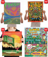 Big Phish Fenway Park Boston July 31st August 1st 2026 Poster picture