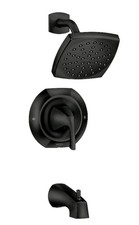 Moen Lindor 82504BL Single-Handle Bathtub and Shower Faucet - Matte Black.NEW  picture