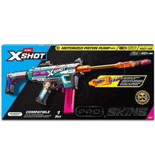 XSHOT Pro Motorized Piston Pump AEB Toy Motorized 40 Darts Air Pocket Blaster picture