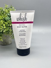 Whish Black Cherry Body Butter Collagen Boosting 5.0 oz New SEALED. picture