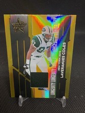 2006 Rookies and Stars Materials Gold #74 Laveranues Coles /250 Jets picture